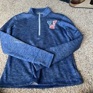 Adidas quarter zip pullover